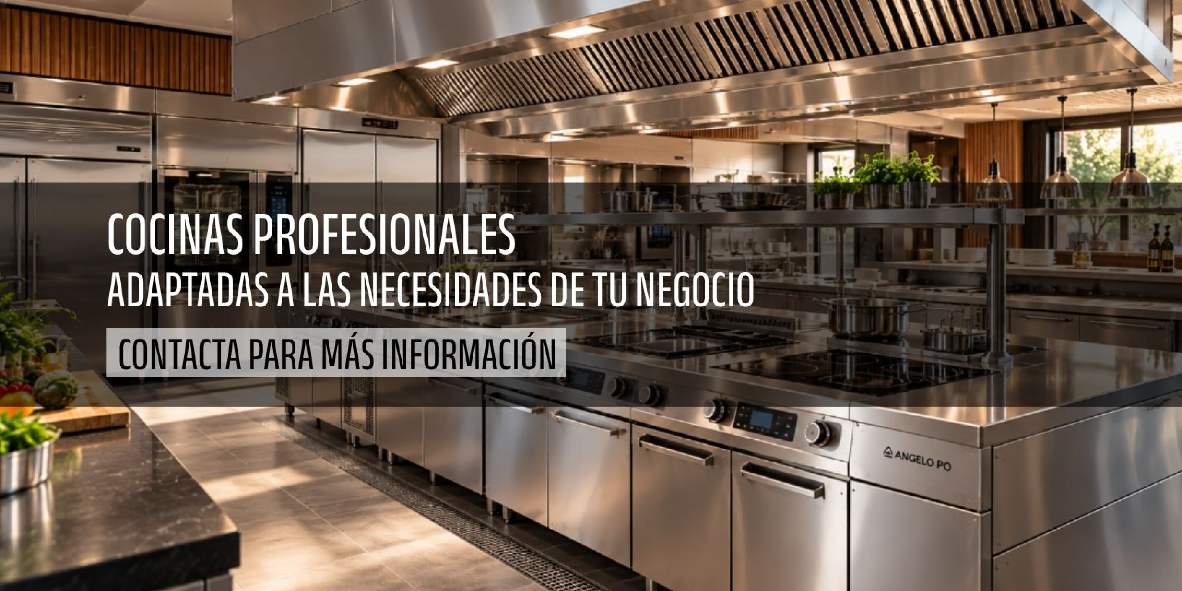 cocina profesional a tu medida con codama distribuciones